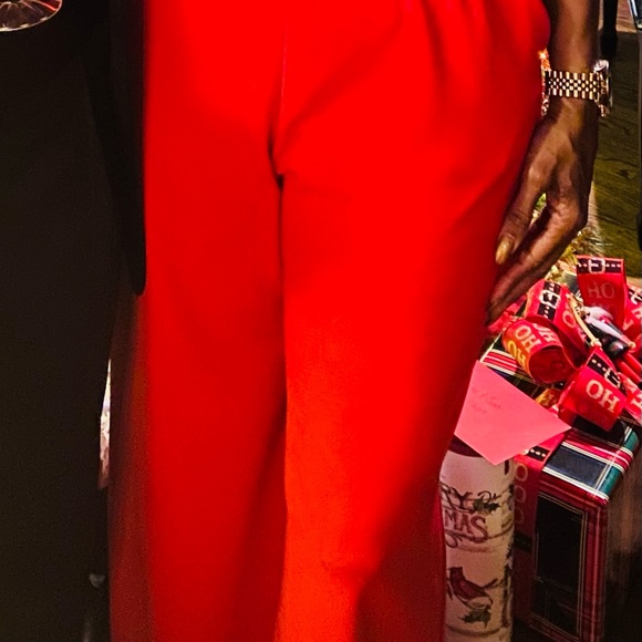 Red backless jumpsuit 🎄🥰 - Picture 2 of 3